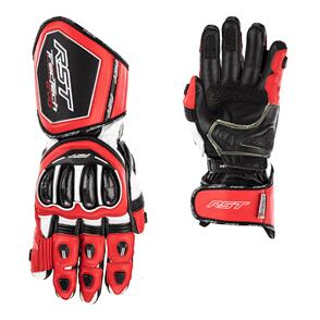 RST TRACTECH EVO 4 CE LEATHER GLOVE [RED] 
